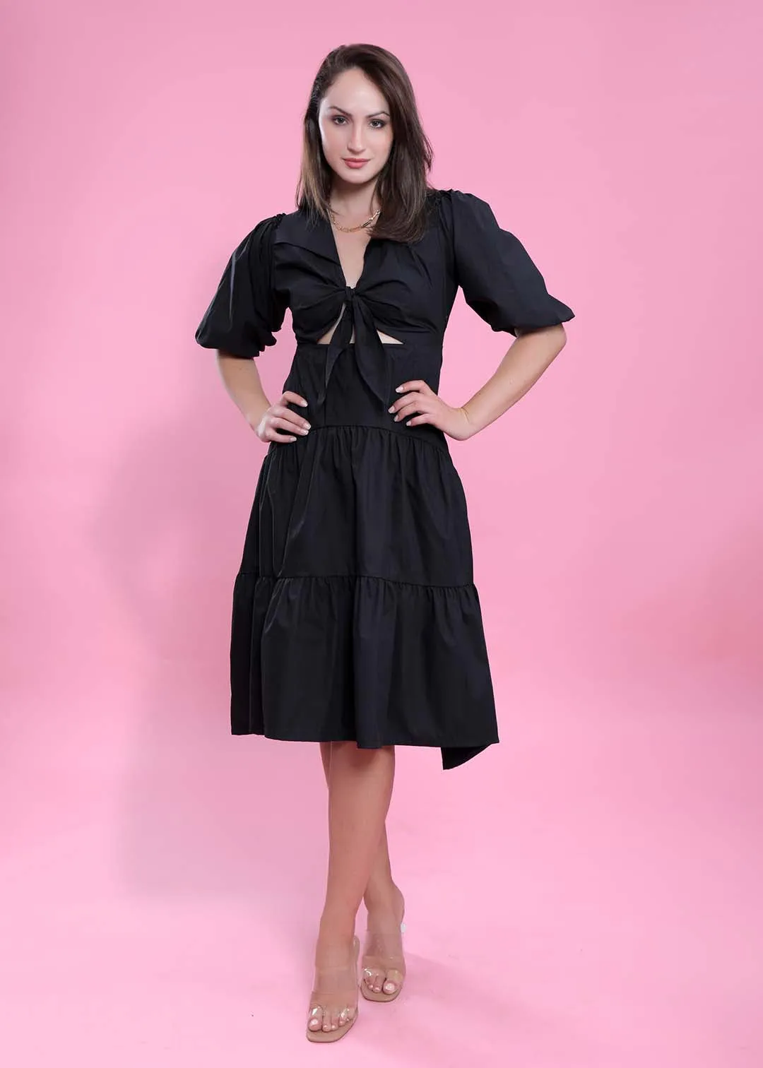A-Line Blue Dress French Theory
