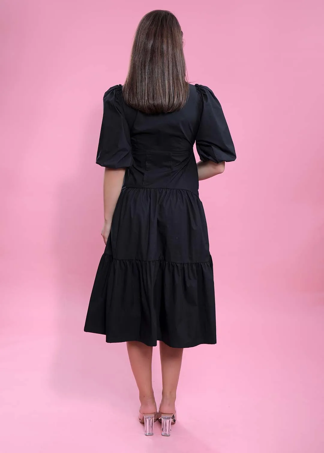 A-Line Blue Dress French Theory