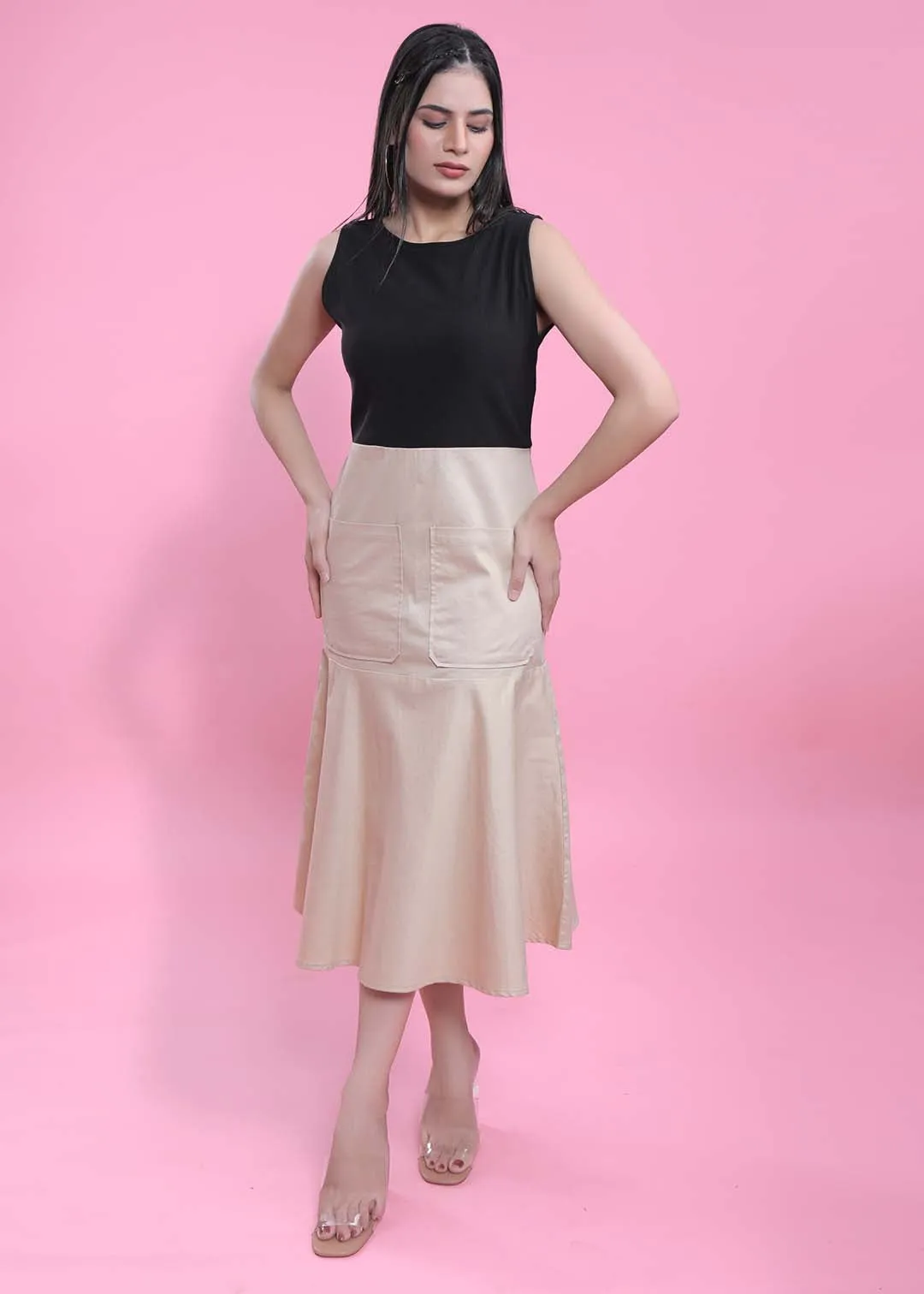 A-Line Party Dress French Theory