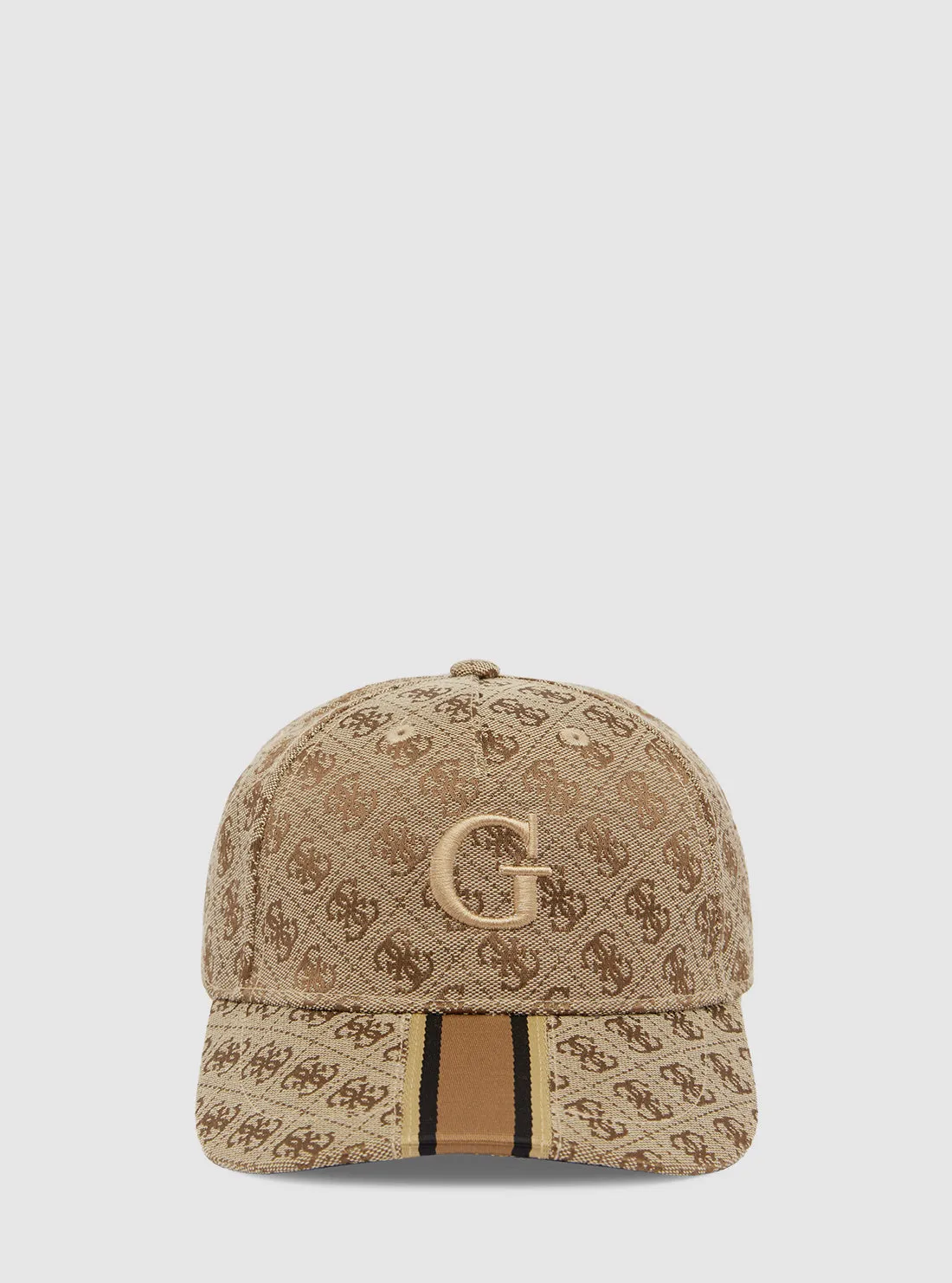 Beige Logo London Baseball Cap Guess