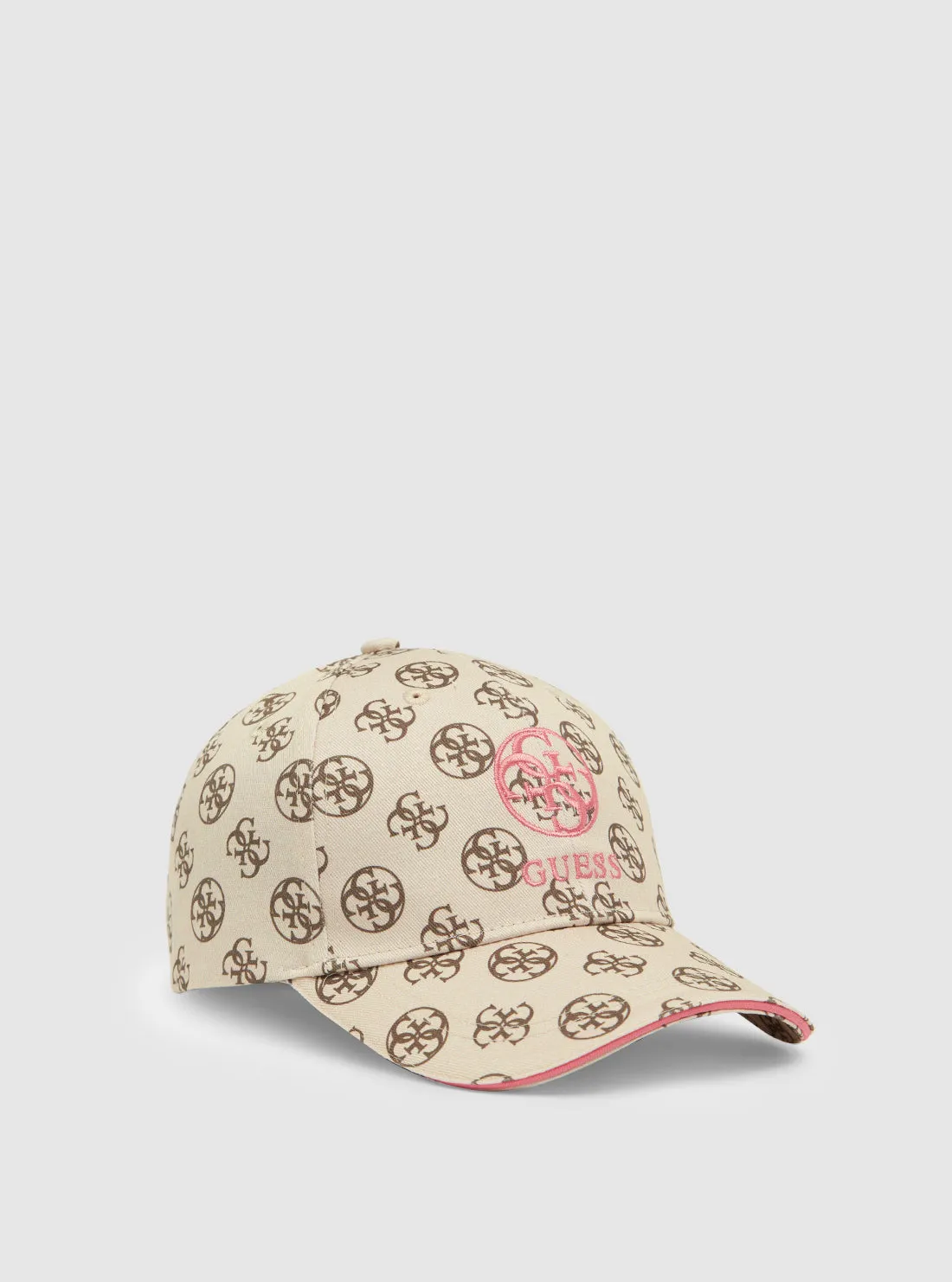 Beige Logo Olympe Baseball Cap Guess