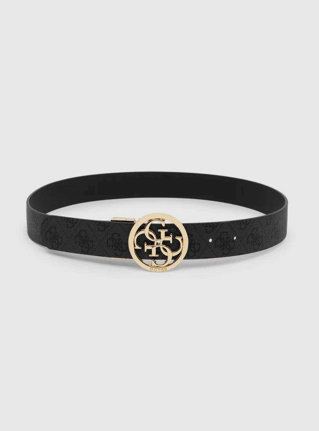 Black Logo Nolana Reversible Belt Guess