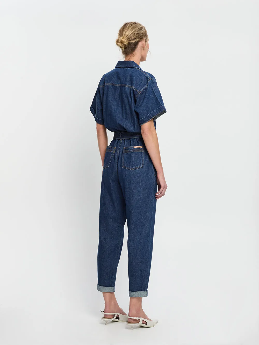 Brae Boilersuit - Indigo