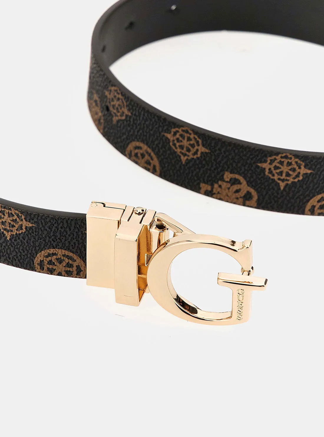 Brown G Logo Evelune Belt Guess