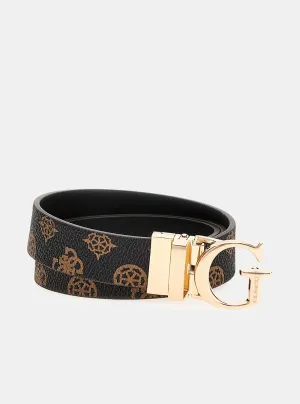 Brown G Logo Evelune Belt Guess