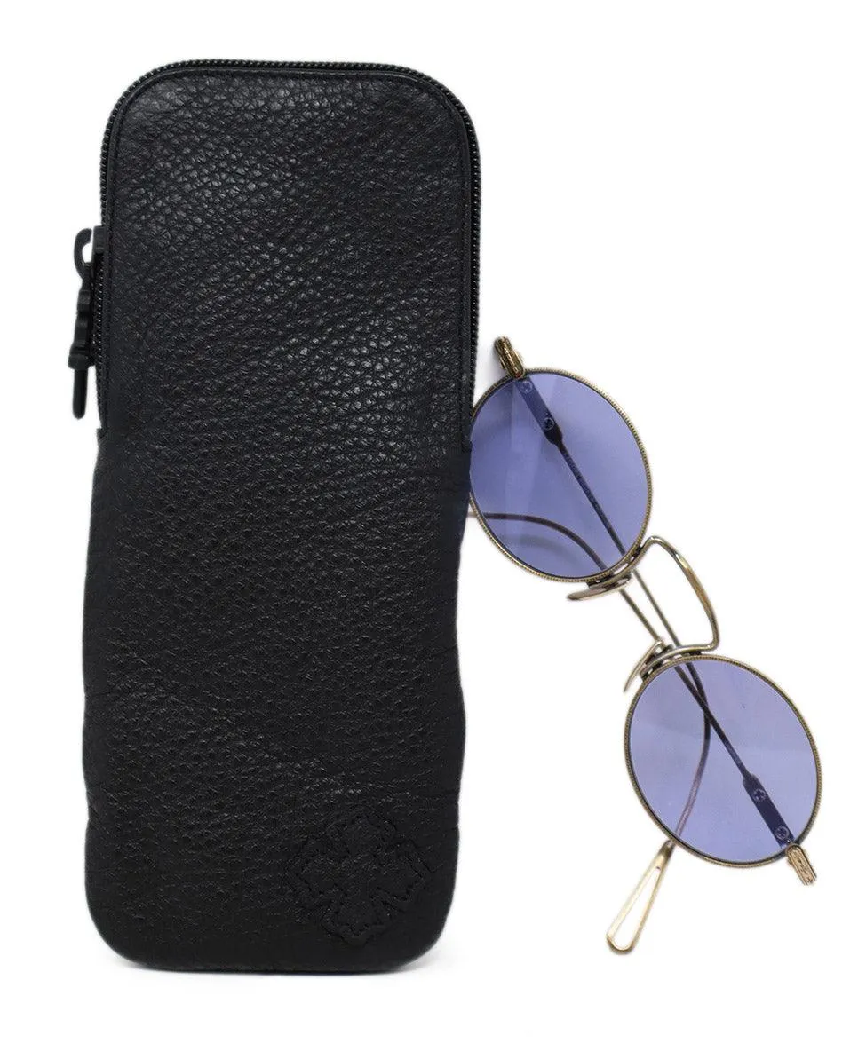 Chrome Hearts Blue Lens Clapper Sunglasses