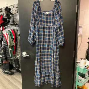 Dress Casual Maxi By Terra & Sky In Blue, Size: Xl