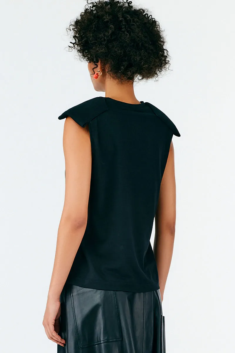 Epaulette T-Shirt