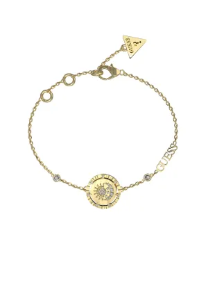 Gold All Of Us Moon Bracelet Guess