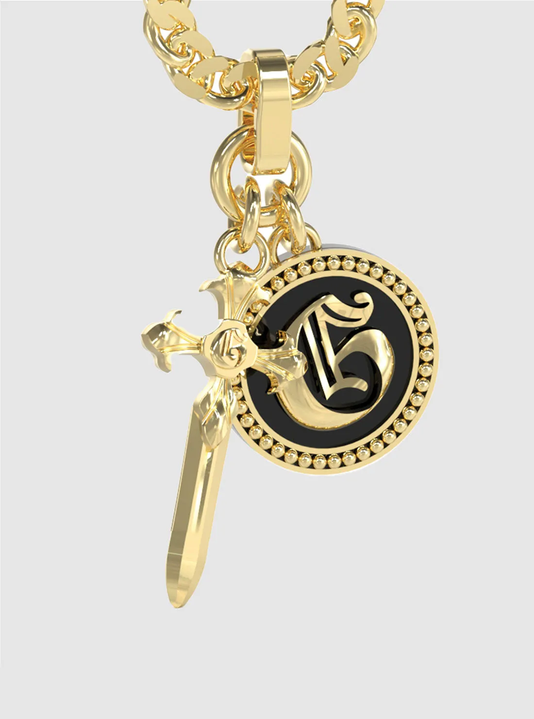 Gold Pendants Necklace Guess