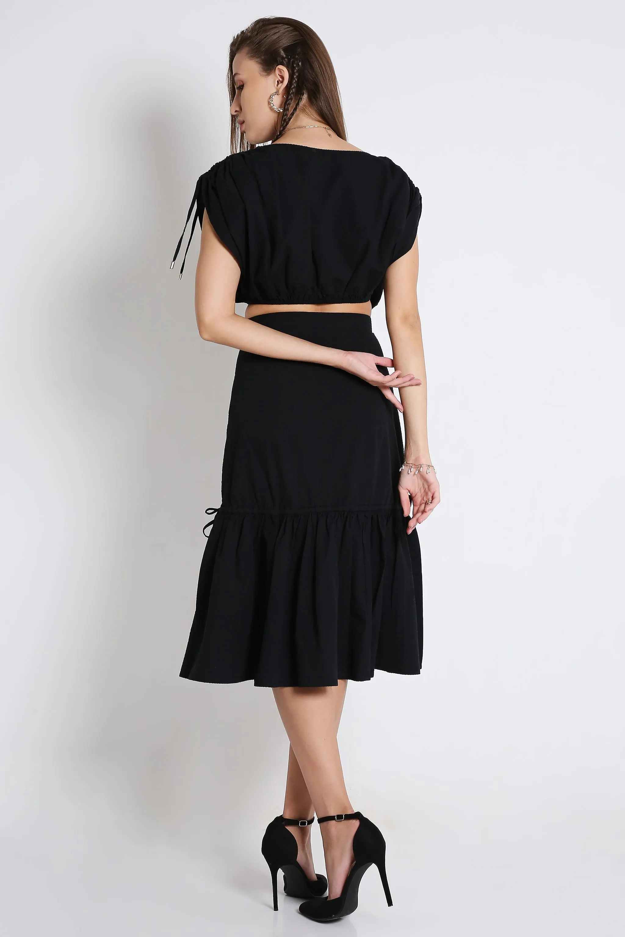 Loose Fit Crop Top French Theory