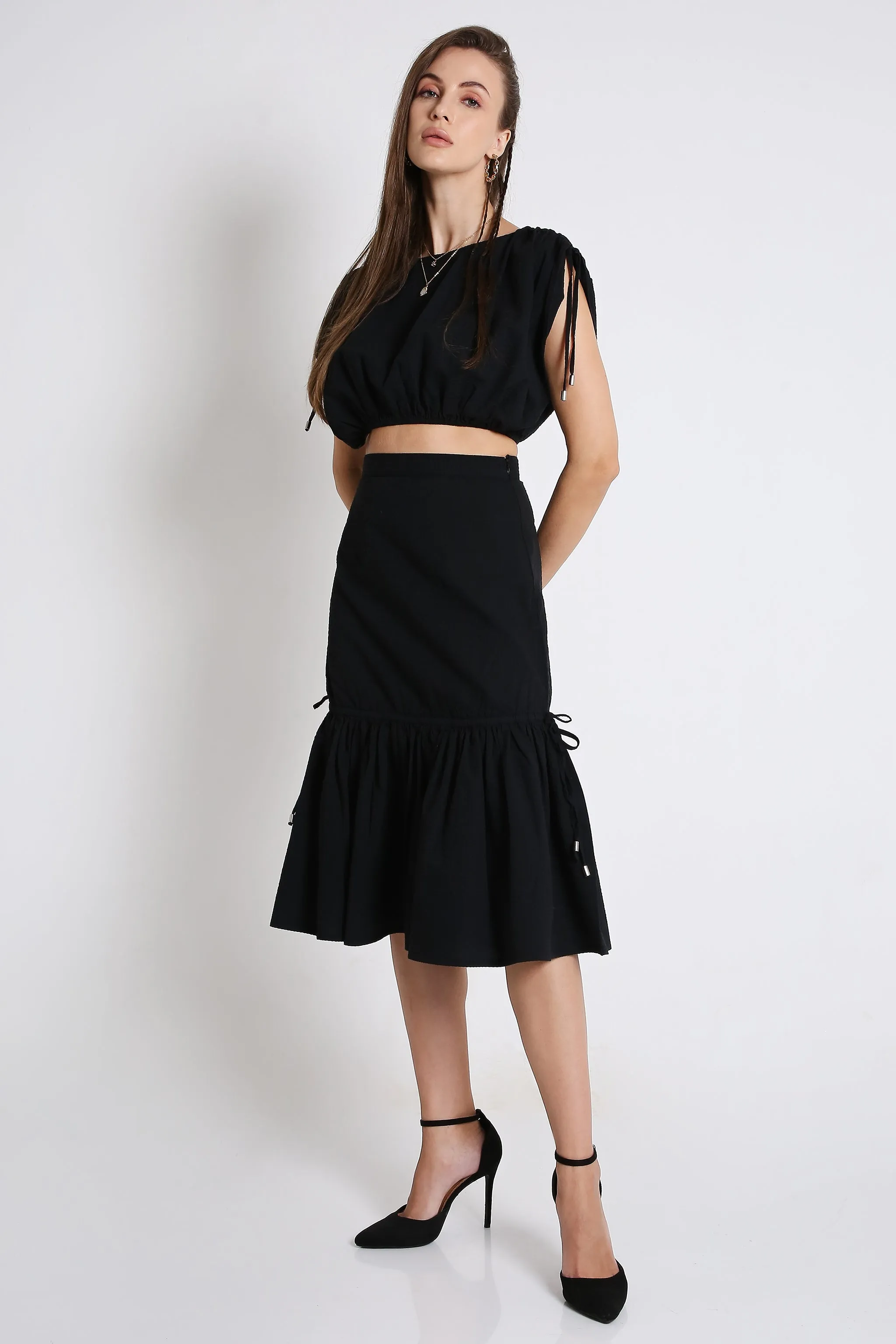 Loose Fit Crop Top French Theory