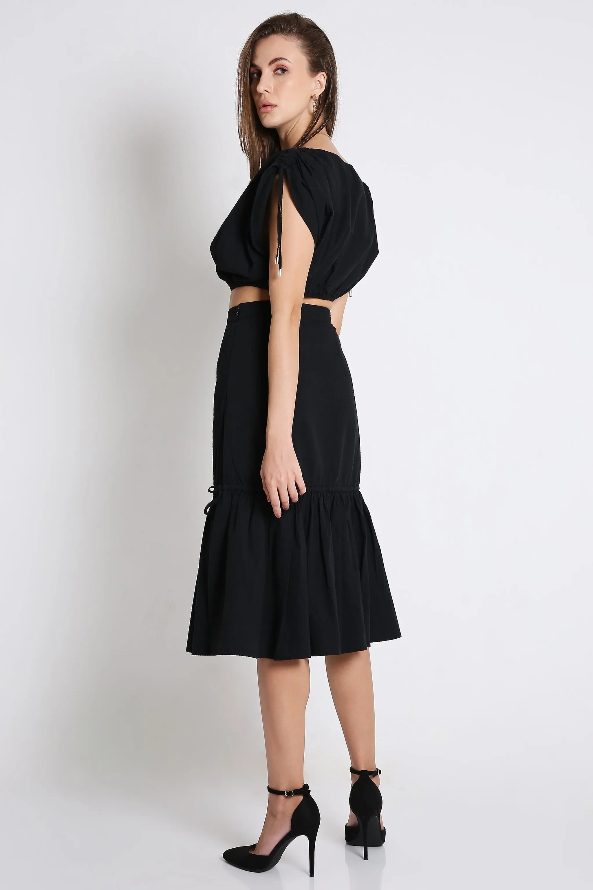 Loose Fit Crop Top French Theory