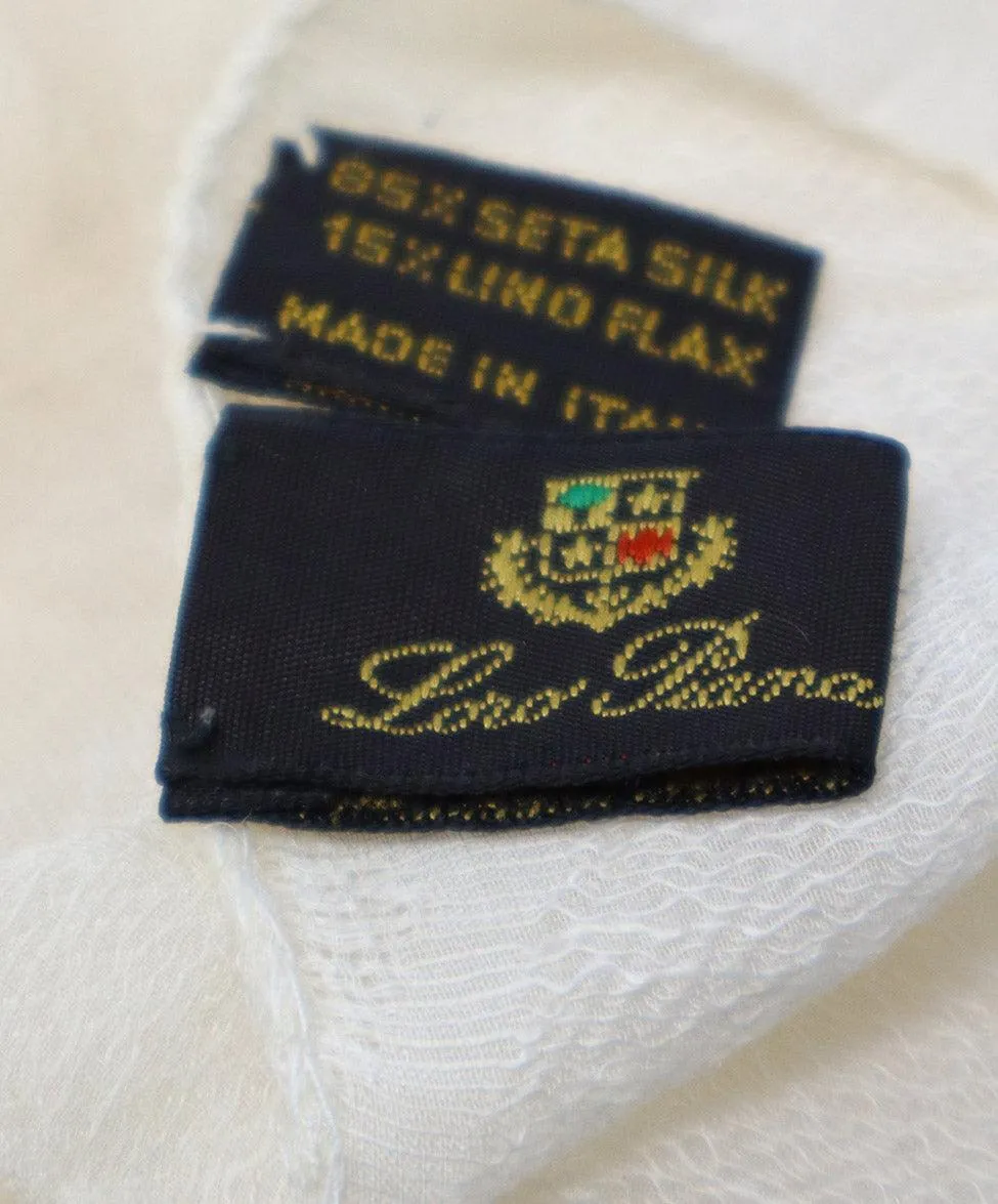 Loro Piana Cream Silk Scarf