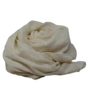 Loro Piana Cream Silk Scarf