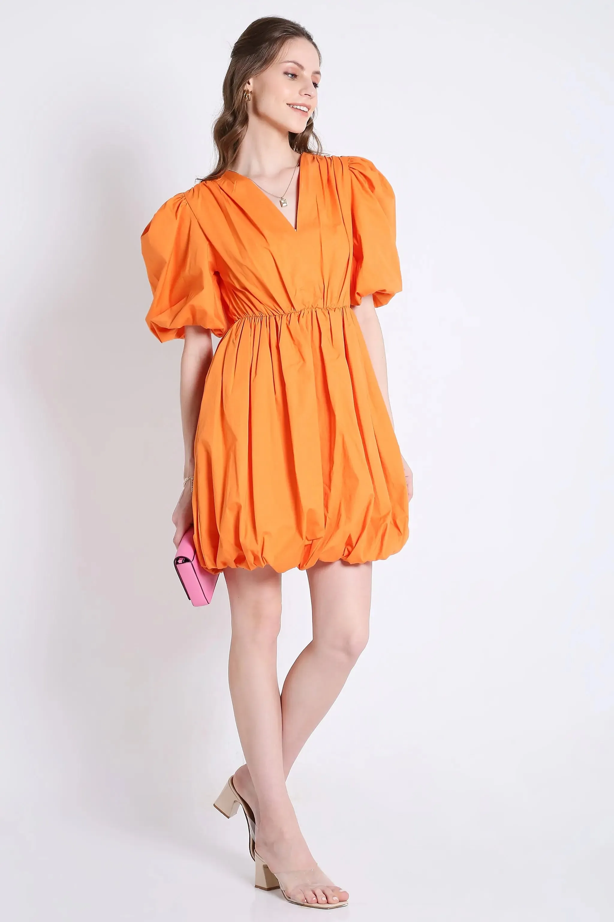 Mini Balloon Dress French Theory