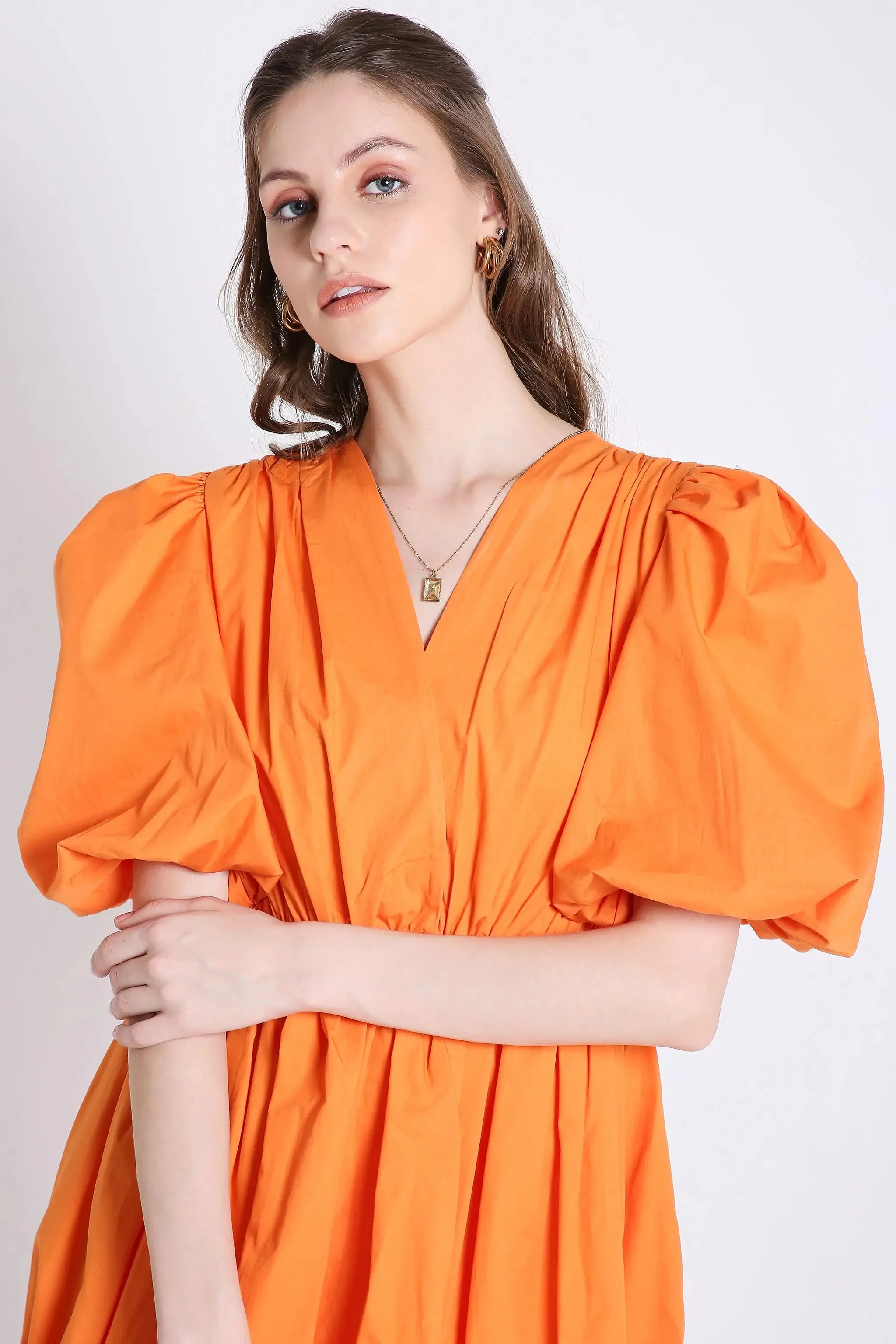Mini Balloon Dress French Theory