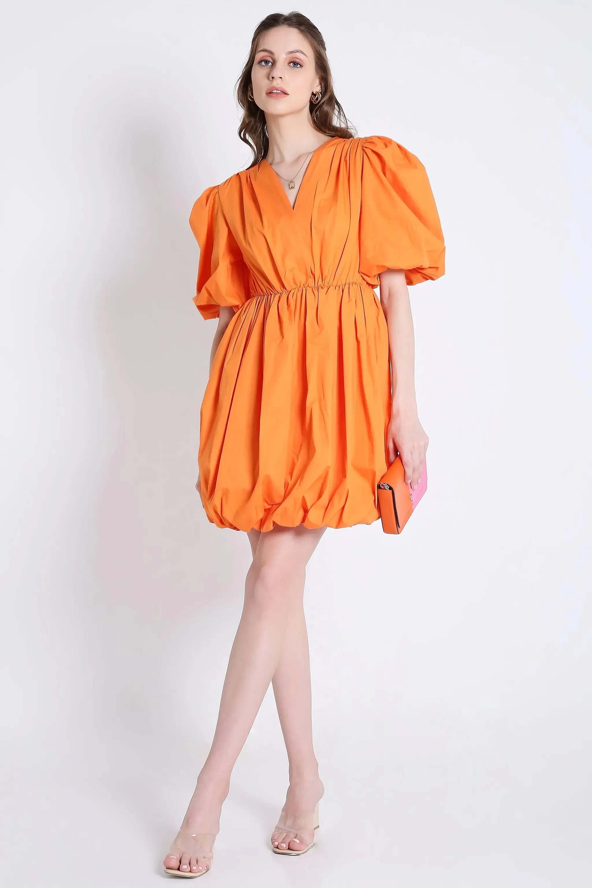 Mini Balloon Dress French Theory