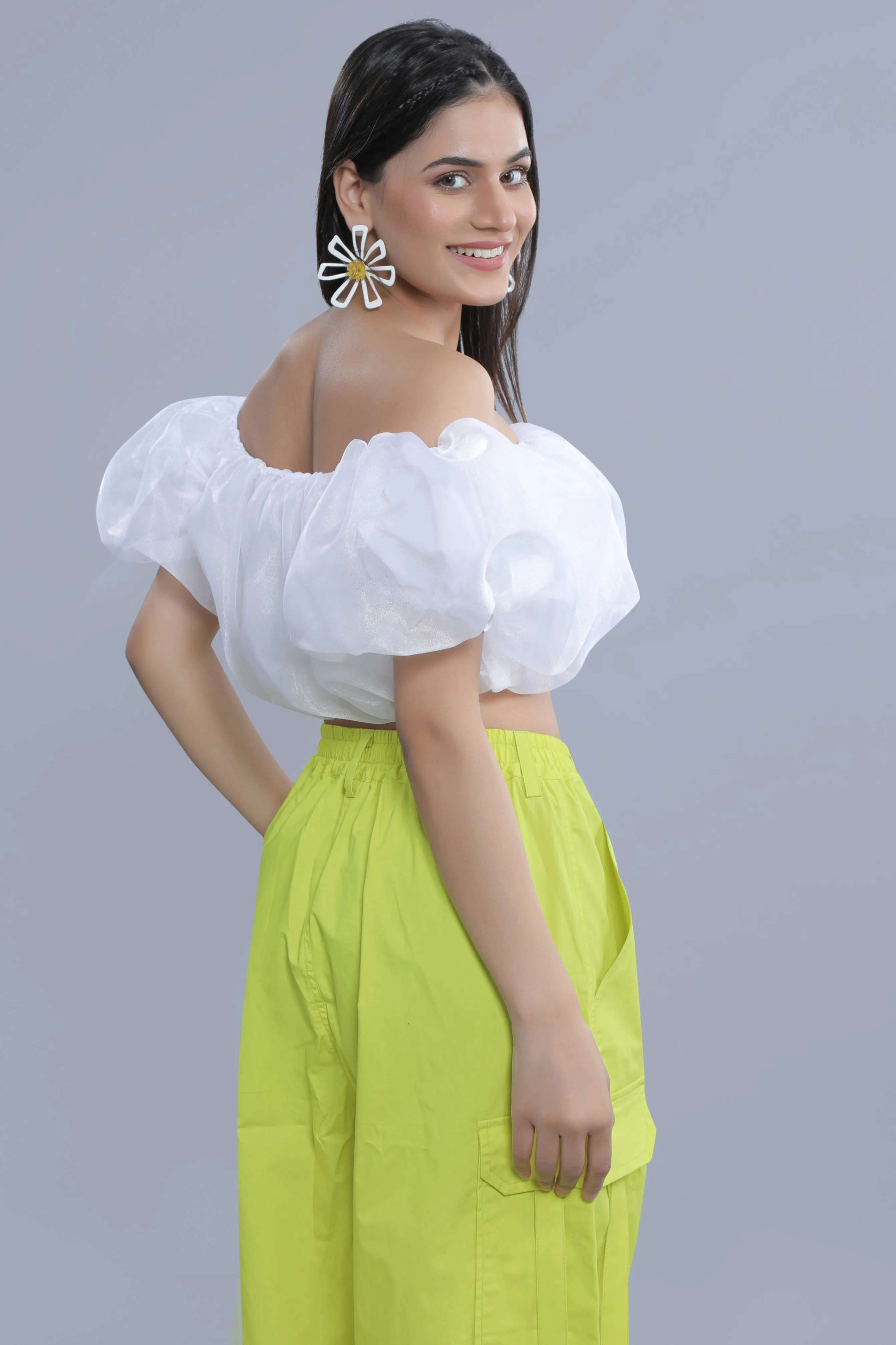 Off-Shoulder Top French Theory
