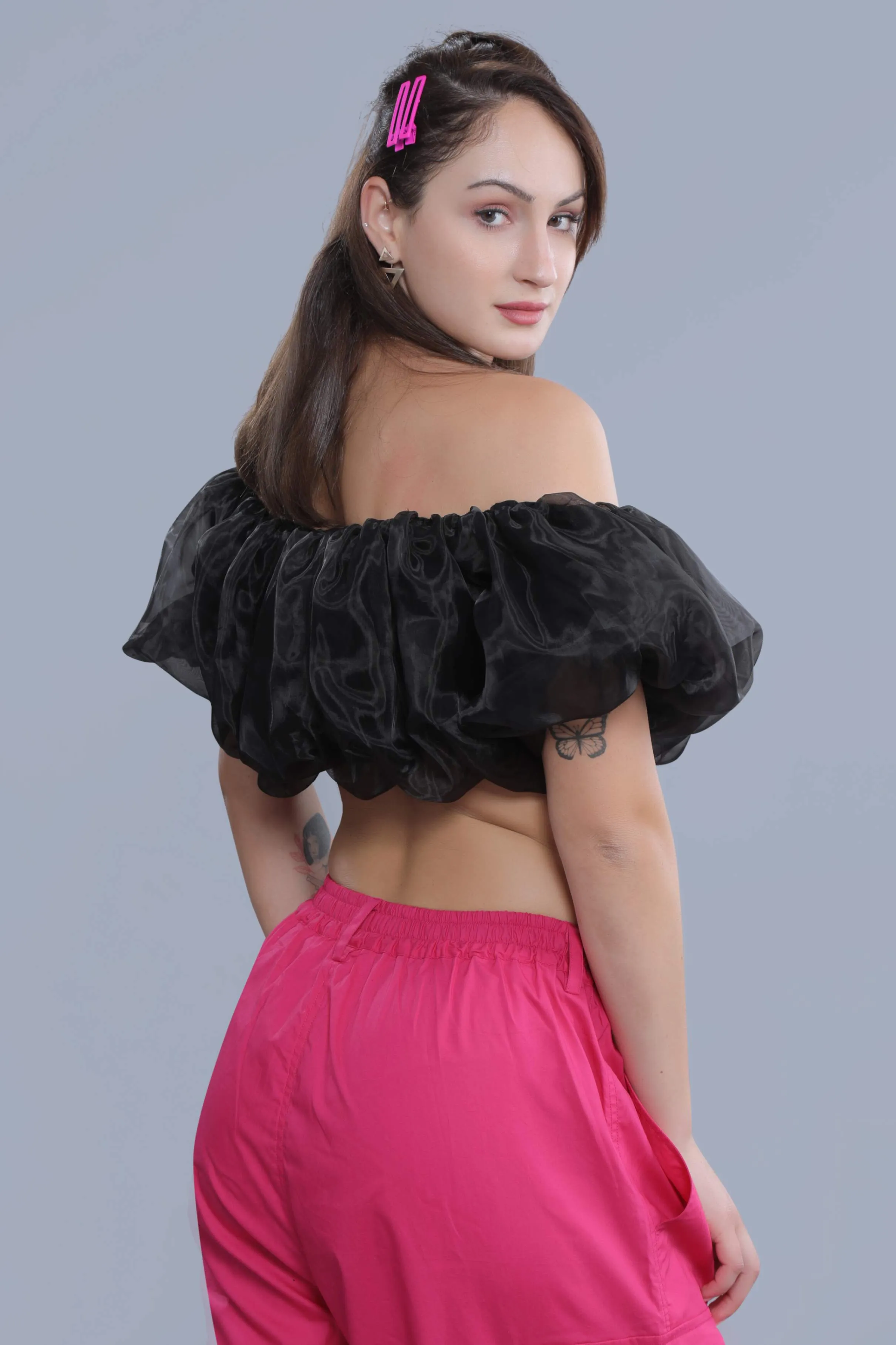 Off-Shoulder Top French Theory