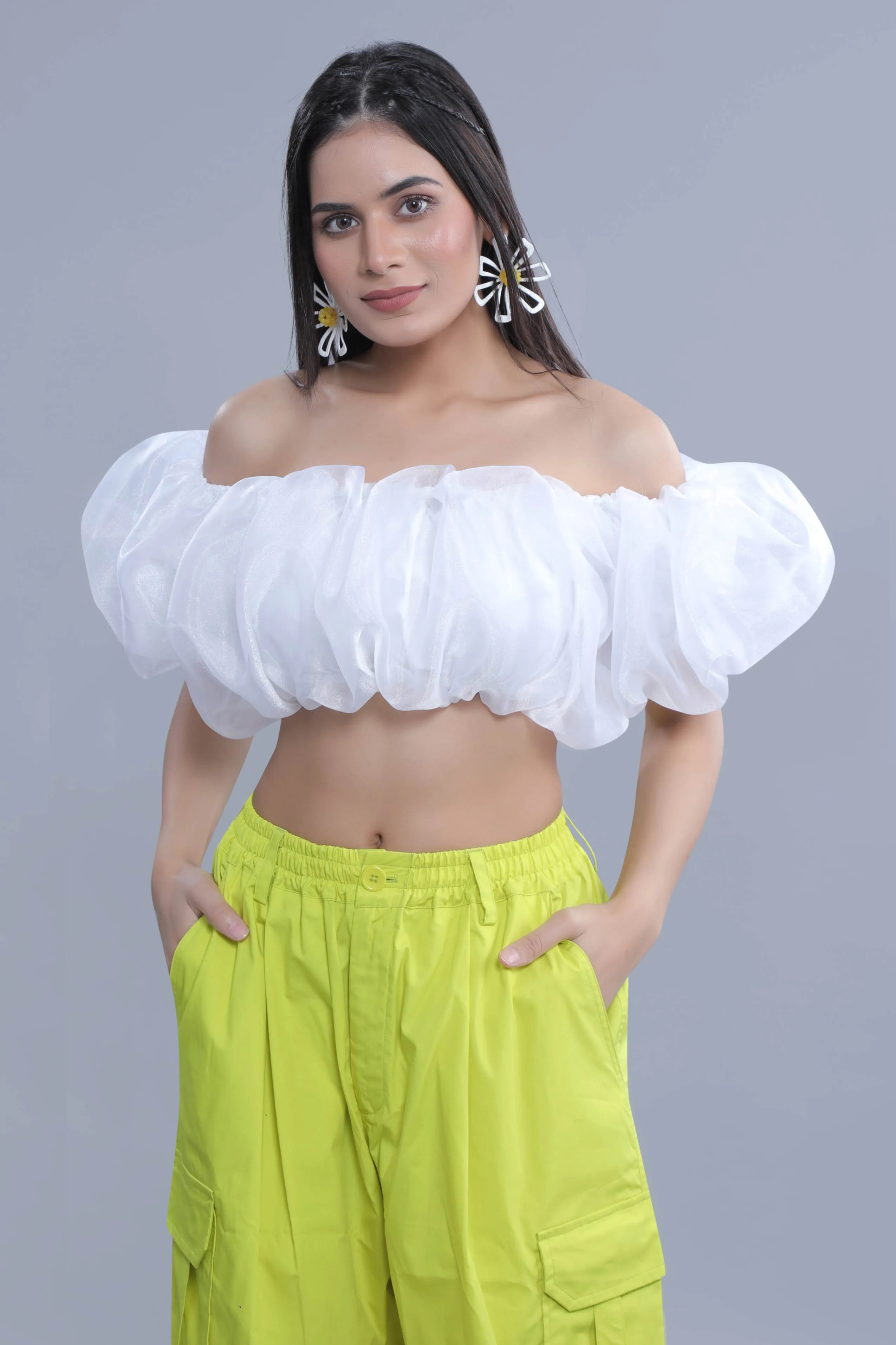 Off-Shoulder Top French Theory