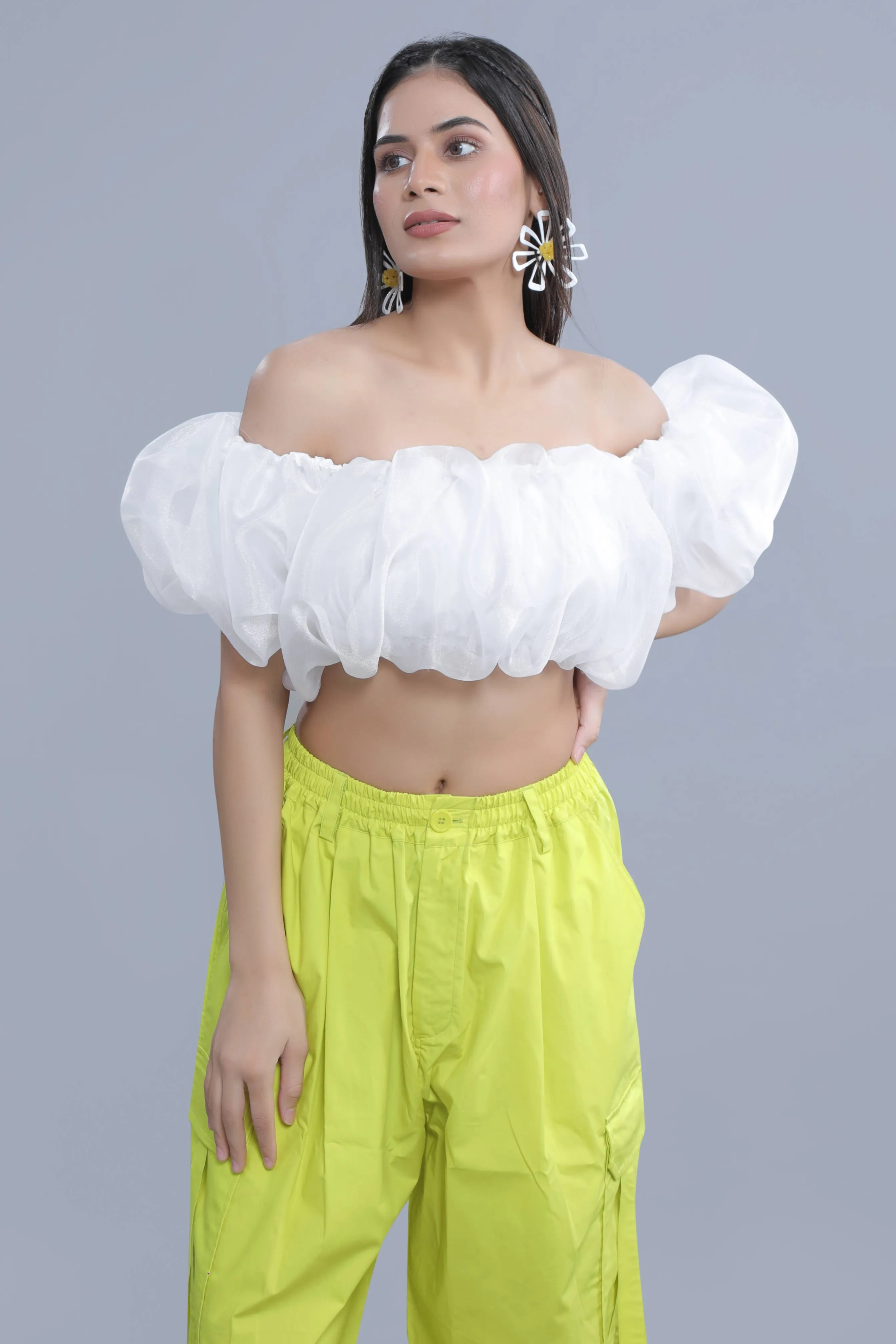 Off-Shoulder Top French Theory