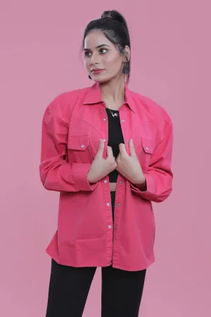 Overdyed Long Sleeves Oversized Jacket French Theory