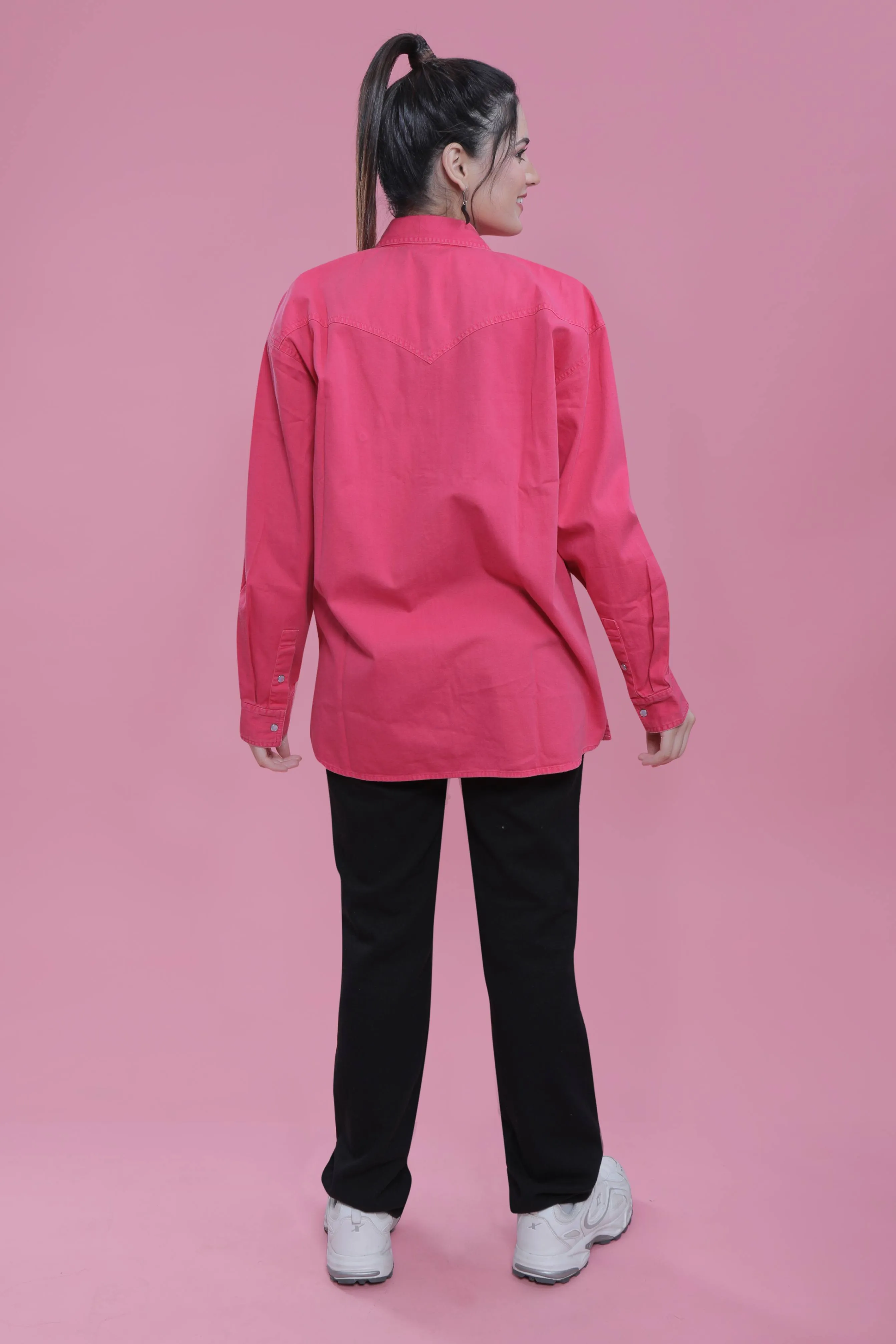 Overdyed Long Sleeves Oversized Jacket French Theory
