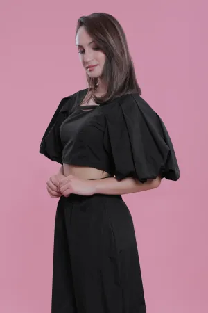 Resort Wear Fitted Balloon Sleeve Top French Theory