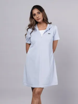 Retro Blue Tennis T-Shirt Dress French Theory