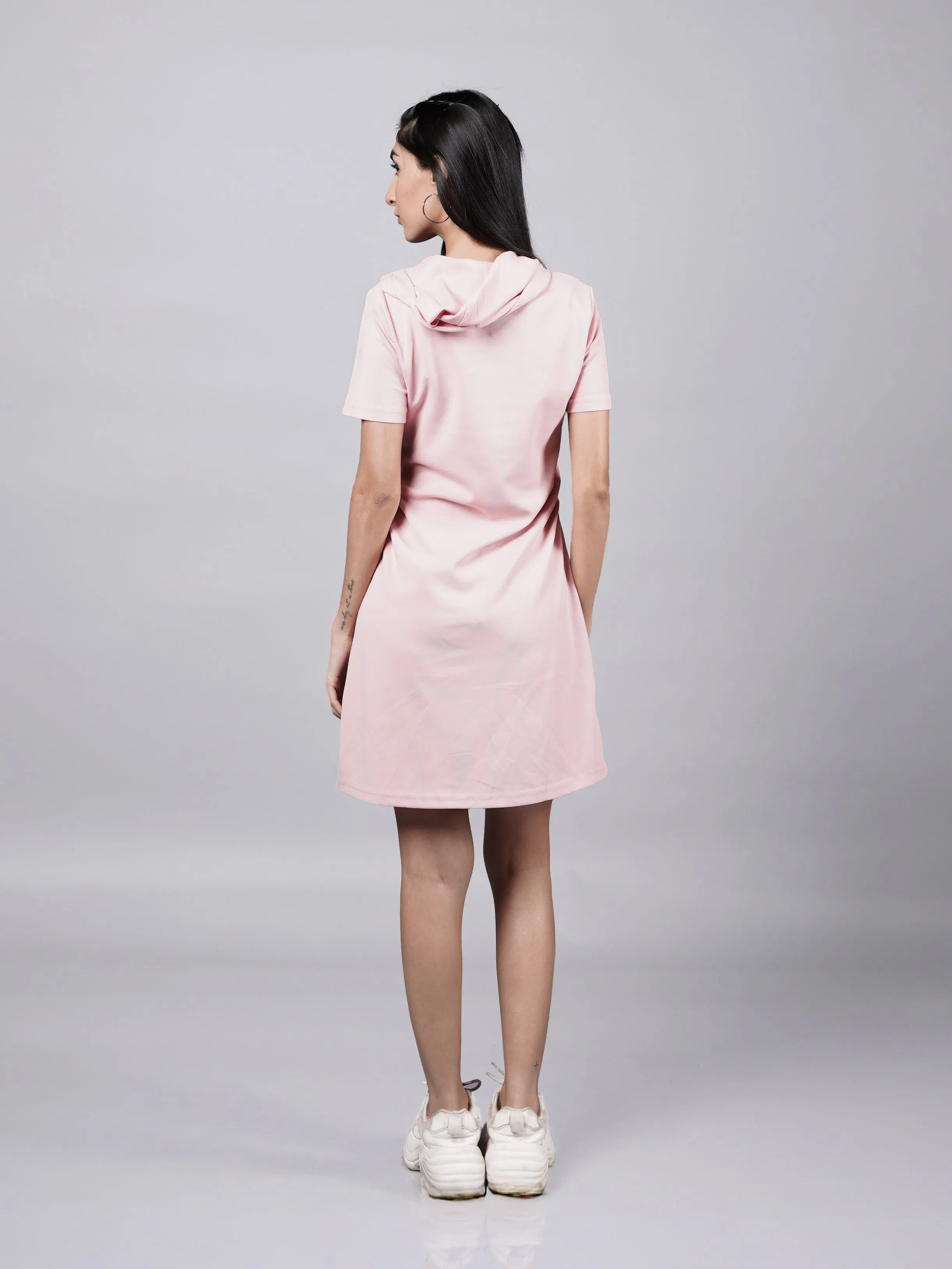 Retro Pink Tennis T-shirt Dress French Theory