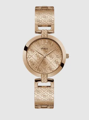 Rose Gold Luxe Bracelet Watch Guess