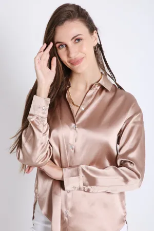 satin shirt French Theory
