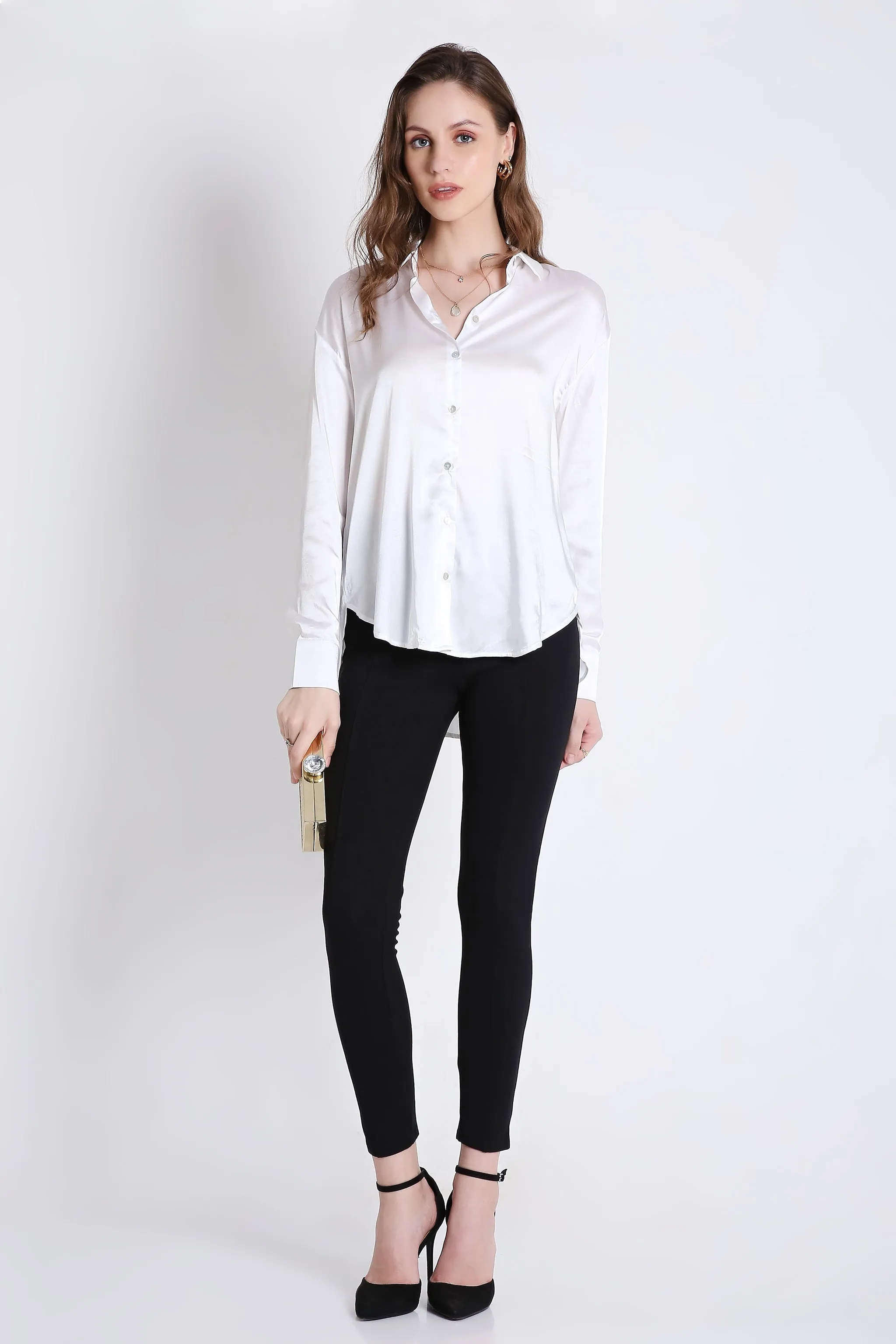 satin shirt French Theory