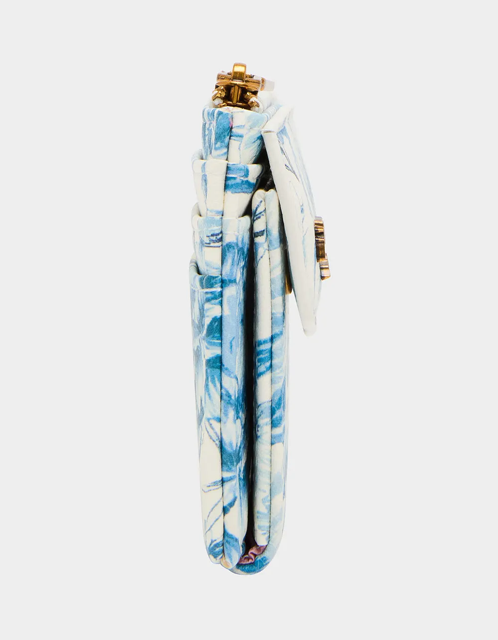 TOILE BIFOLD WALLET BLUE Betsey Johnson
